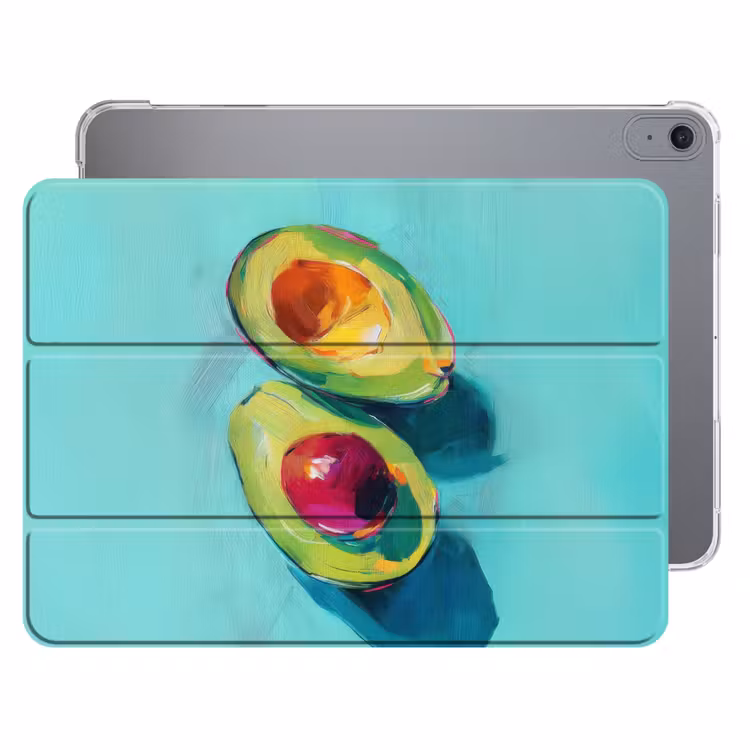iPad hoes - Avocado - Groen - Pit - Schaduw — 1