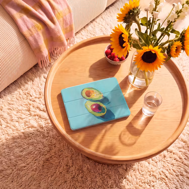 iPad hoes - Avocado - Groen - Pit - Schaduw — 2