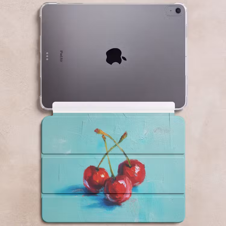 iPad hoes - Kersen - Rood - Drie - Geverfd — 6