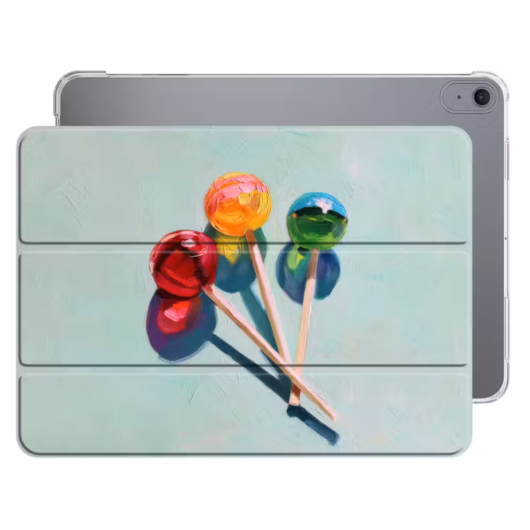 iPad hoes - Lollys - Schaduw - Drie - Blauw — 1