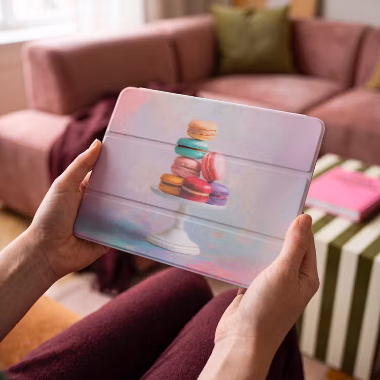 iPad hoes - Macarons - Schaal - Pastel - Kleurrijk — 4