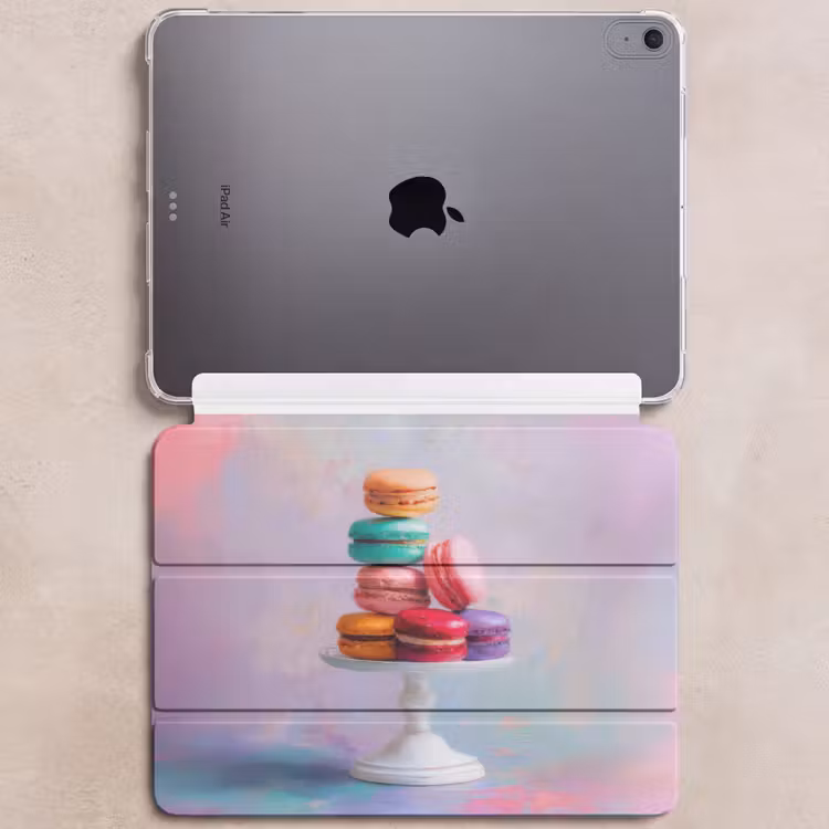 iPad hoes - Macarons - Schaal - Pastel - Kleurrijk — 6