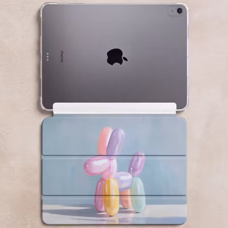 iPad hoes - Dier - Ballon - Pasteltinten - Glanzend — 6