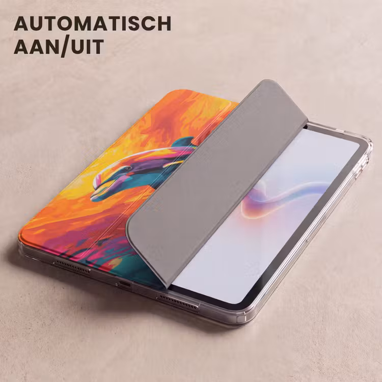 iPad hoes - Dolfijn - Kleurrijk - Oceaan - Koraal — 5