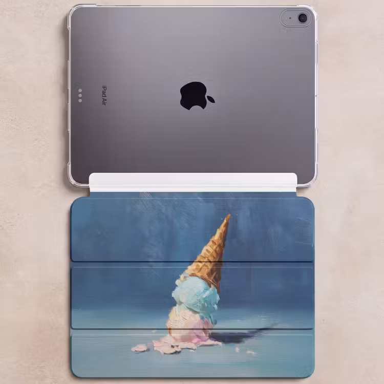 iPad hoes - Ijshoorn - Bolletjes - Smelt - Roze — 6