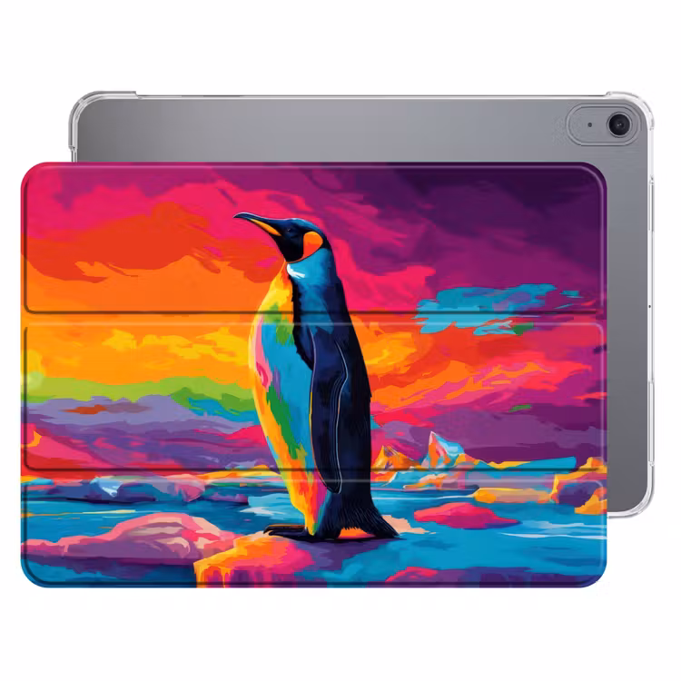 iPad hoes - Ijsschots - Pinguïn - Abstract - Lucht — 1