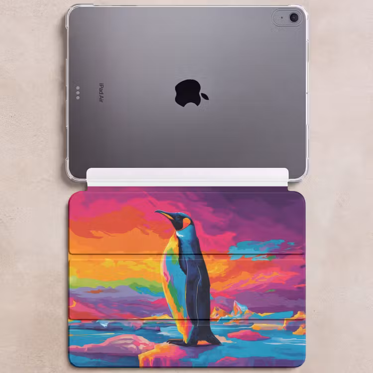iPad hoes - Ijsschots - Pinguïn - Abstract - Lucht — 6