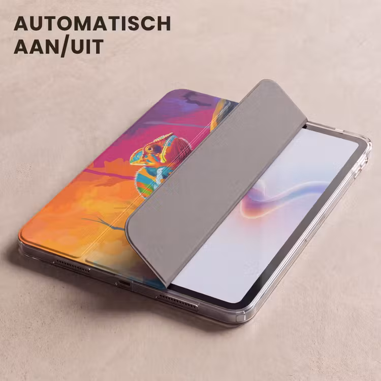 iPad hoes - Kameleon - Tak - Gestreept - Bladeren — 5
