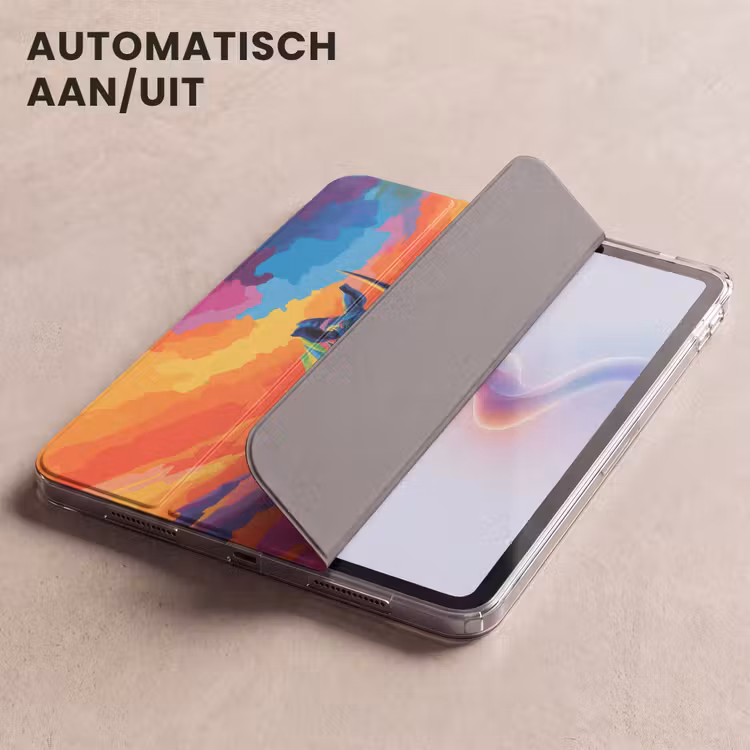 iPad hoes - Neushoorn - Zonsondergang - Savanna - Kleurrijk — 5