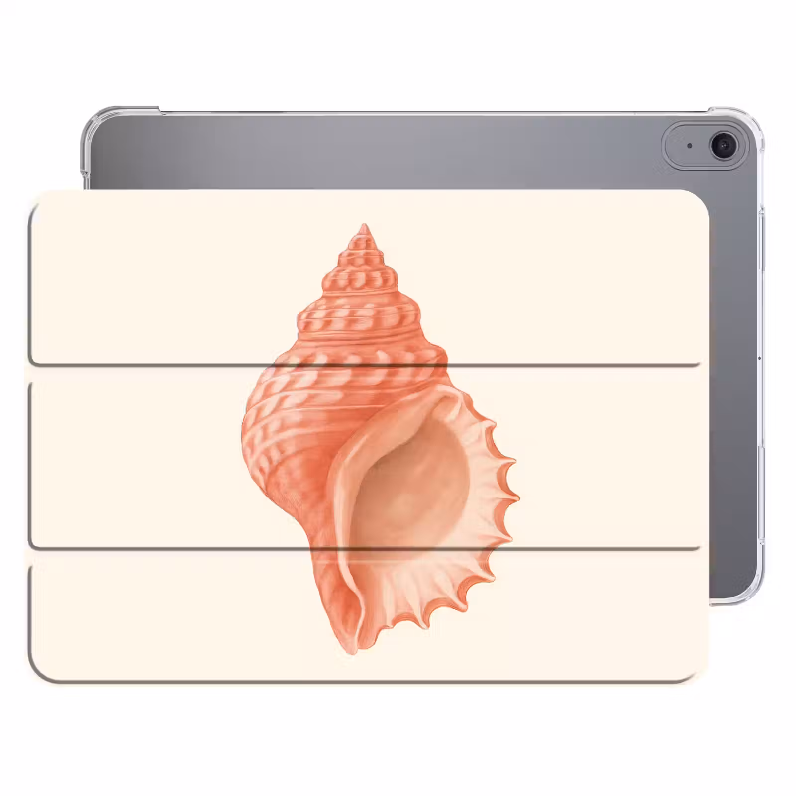 iPad hoes - Schelp - Roze - Structuur — 1