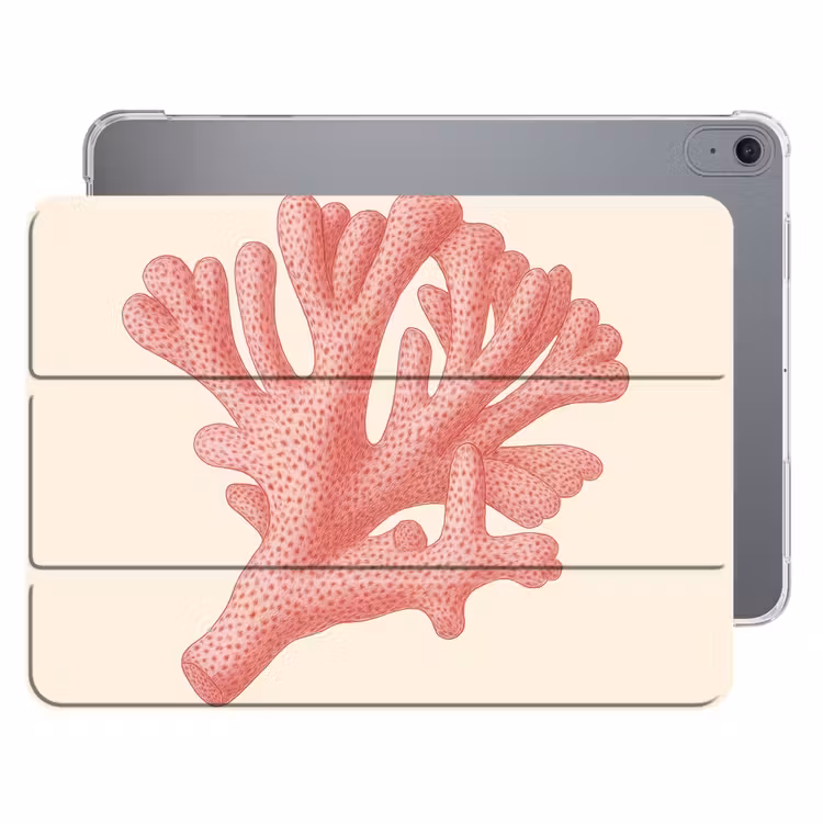 iPad hoes - Koraal - Stipjes - Roze — 1