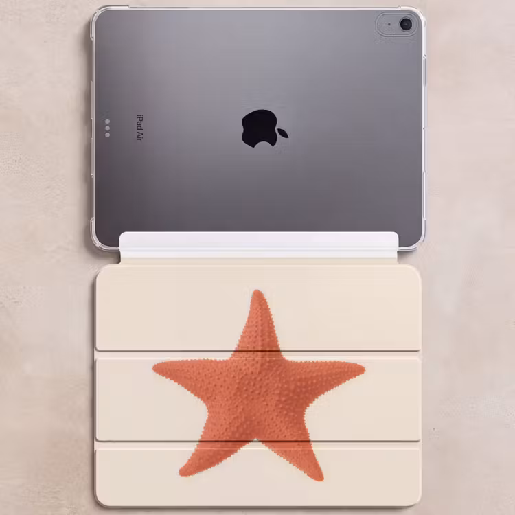 iPad hoes - Zeester - Bobbels - Rood — 6