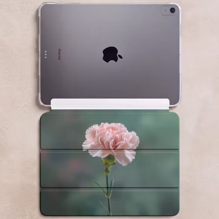 iPad hoes - Anjer - Roze - Bloemblaadjes — 6