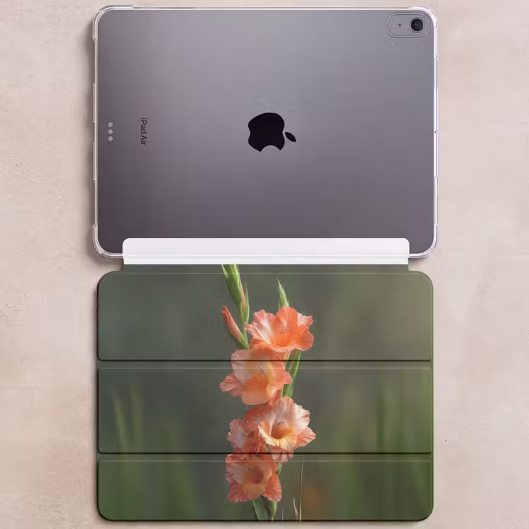 iPad hoes - Bloem - Gladiolen - Zalmroze — 6