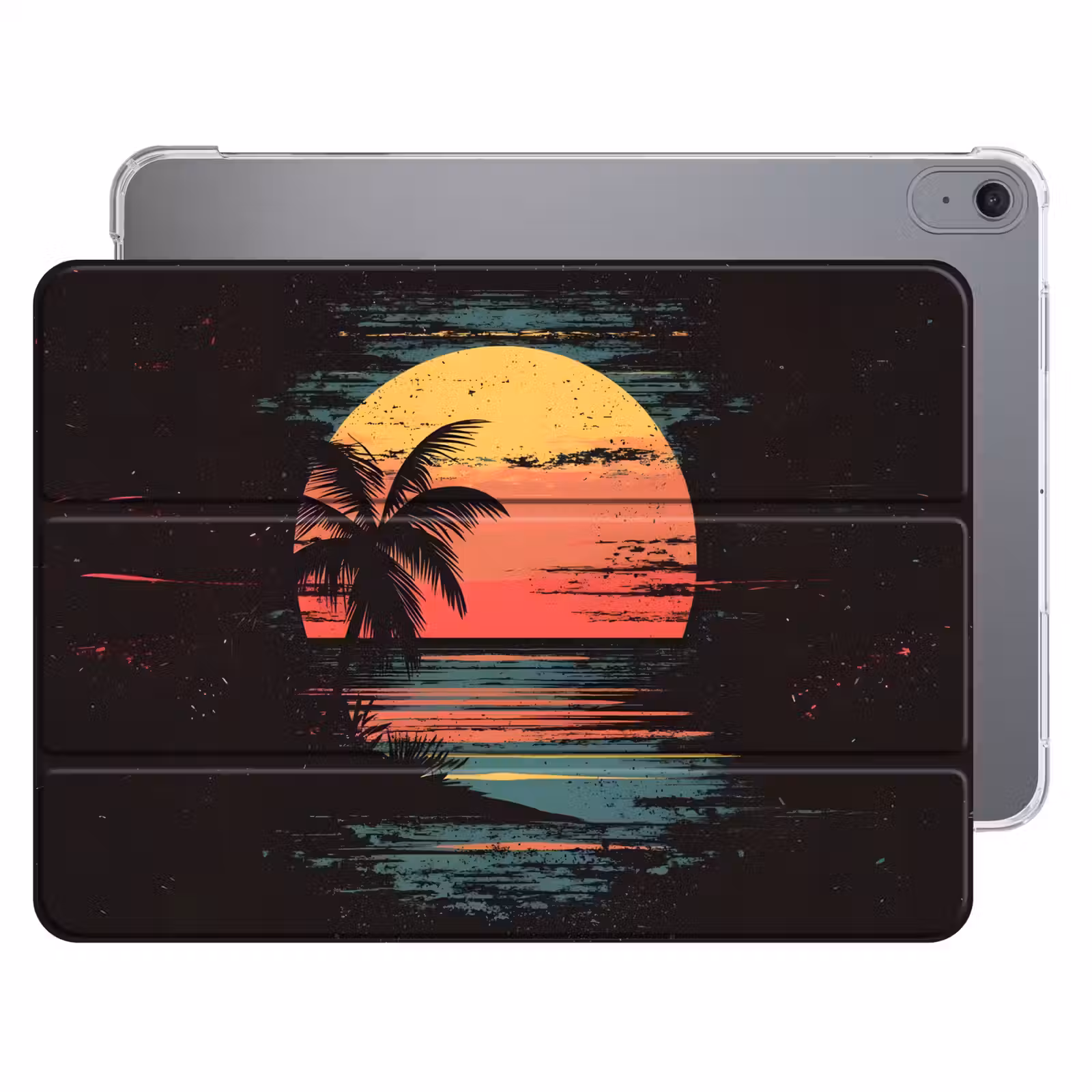 iPad hoes - Strand - Minimalistisch - Zon - Oranje — 1