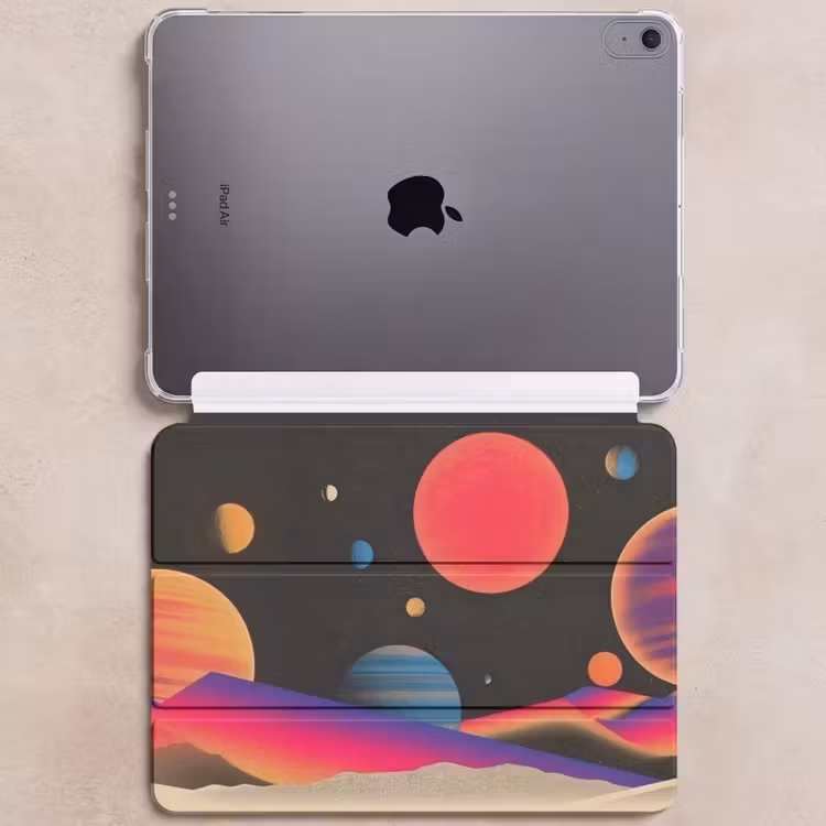 iPad hoes - Hemel - Planeten - Felgekleurd — 6