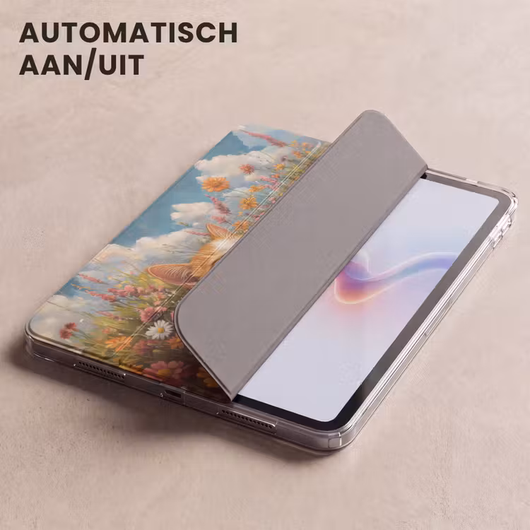 iPad hoes - Kat - Bloemen - Ontspannen — 5