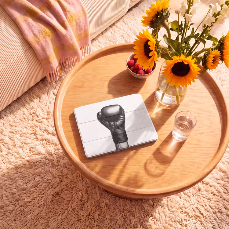 iPad hoes - Bokshandschoen - Zwart - Hand — 2