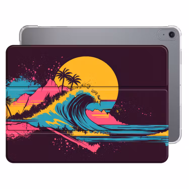 iPad hoes - Golf - Kleurrijk - Zon - Palmbomen — 1