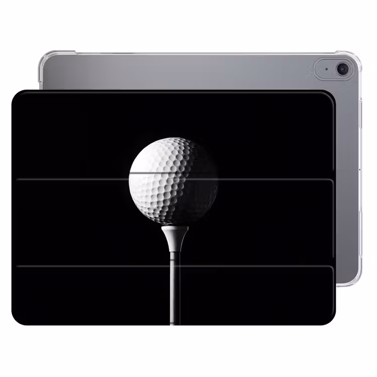 iPad hoes - Golfbal - Minimalistisch - Wit — 1