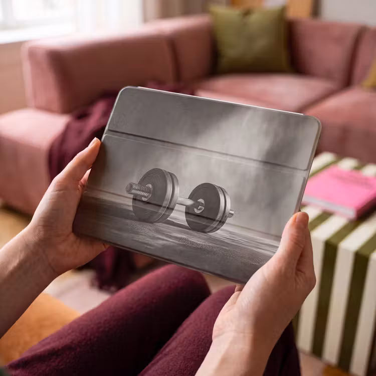 iPad hoes - Halter - Gewichten - Zwart — 4