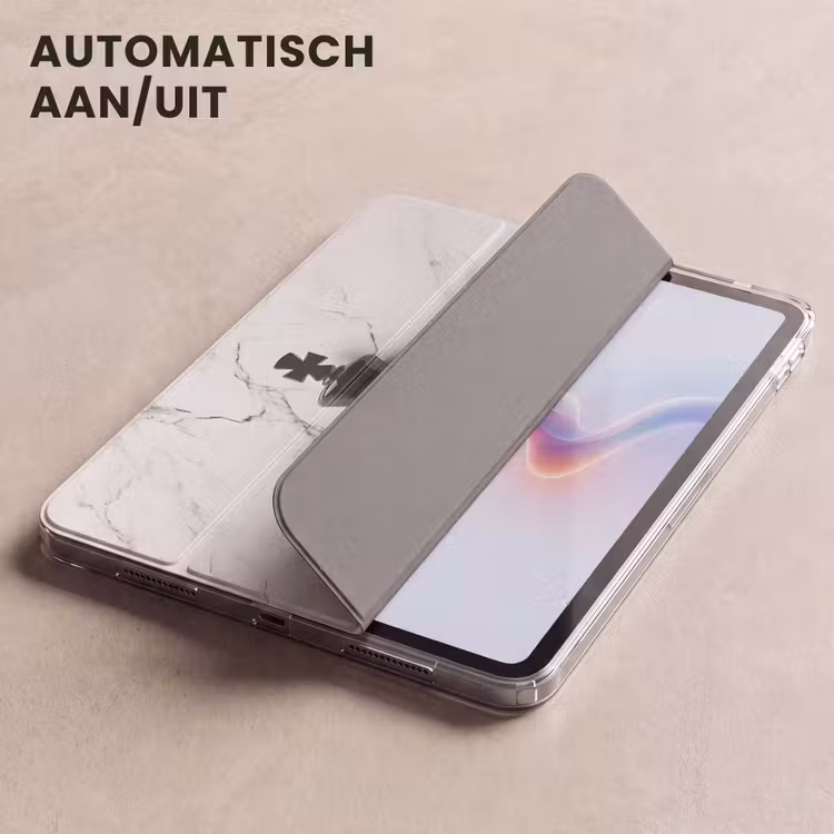 iPad hoes - Schaakstuk - Koning - Zwart - Marmer — 5