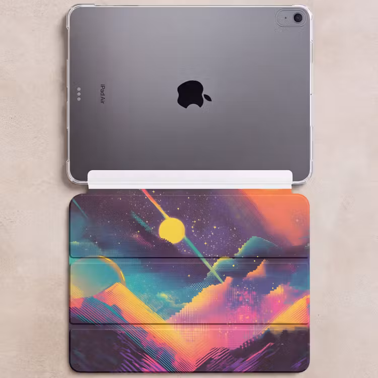 iPad hoes - Sterren - Bergen - Kleurrijk — 6