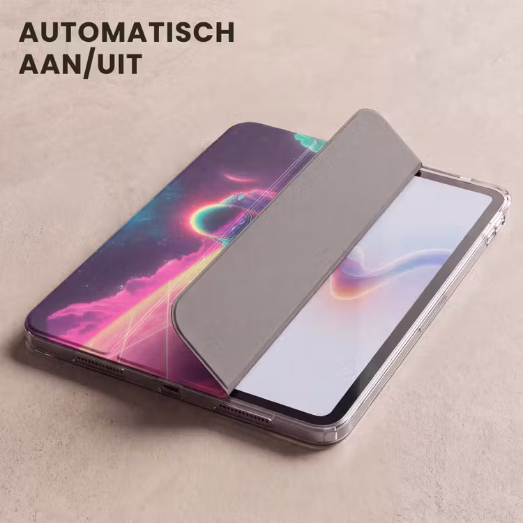 iPad hoes - Astronaut - Neon - Roze - Wolken — 5