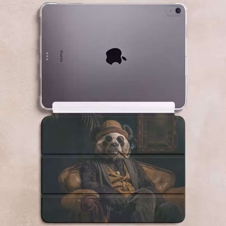 iPad hoes - Panda - Hoed - Bril - Pak — 6