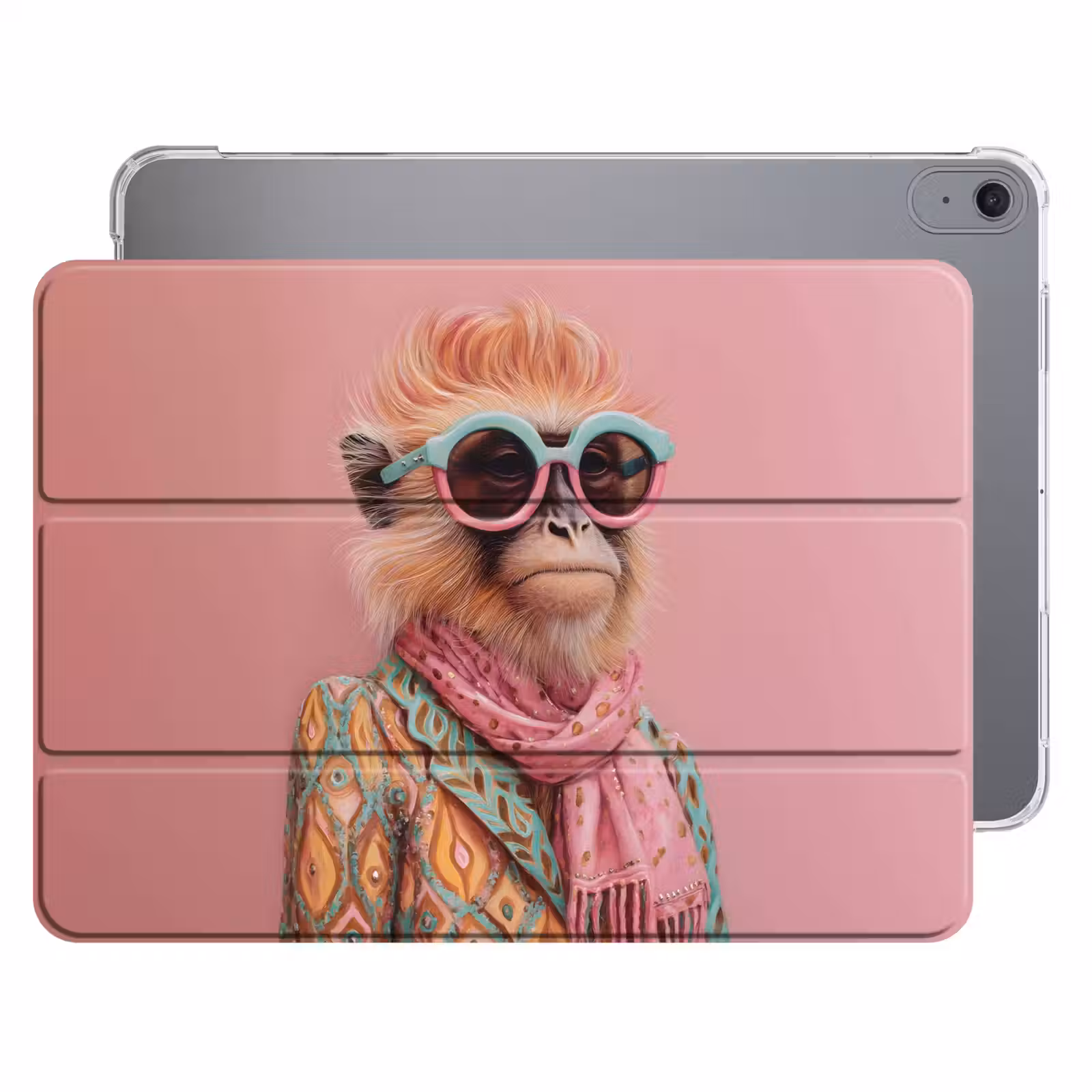 iPad hoes - Sjaal - Aap - Zonnebril - Jasje — 1