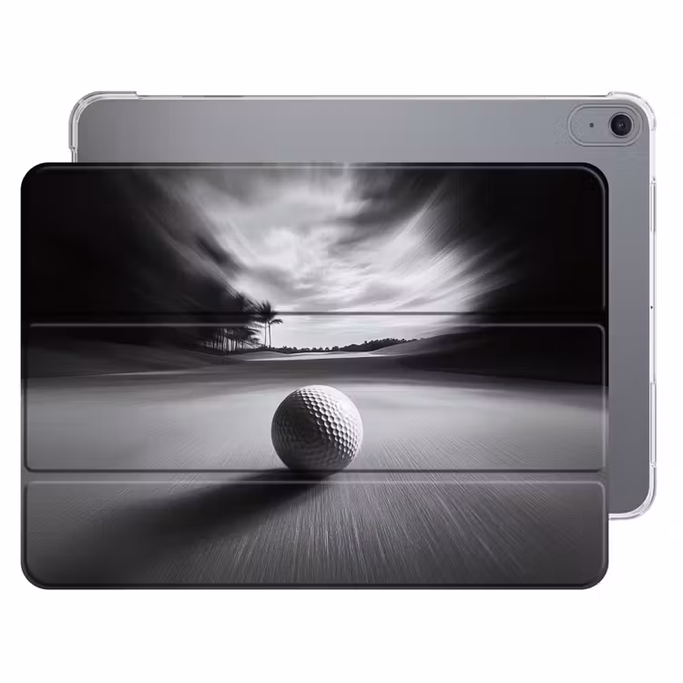 iPad hoes - Golfbal - Wazig - Zwart — 1