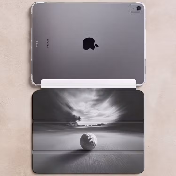 iPad hoes - Golfbal - Wazig - Zwart — 6