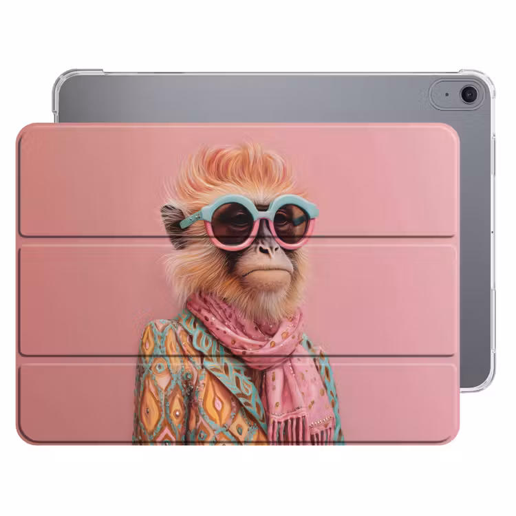 iPad hoes - Sjaal - Aap - Zonnebril - Jasje — 1
