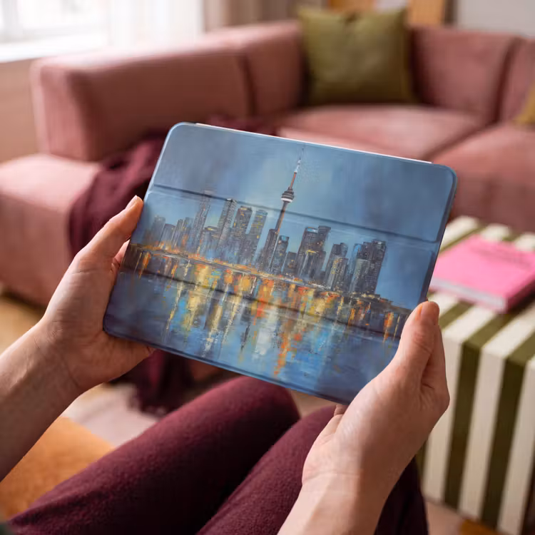 iPad hoes - Skyline Toronto - Water - Stadslichten - Toren — 4