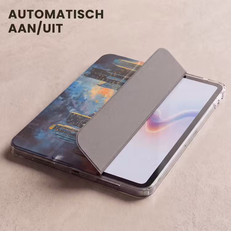 iPad hoes - Auto - Skyline - Zon - Blauw — 5