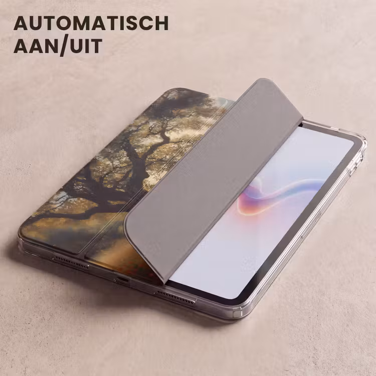 iPad hoes - Bankje - Boom - Klaprozen - Heuvels — 5