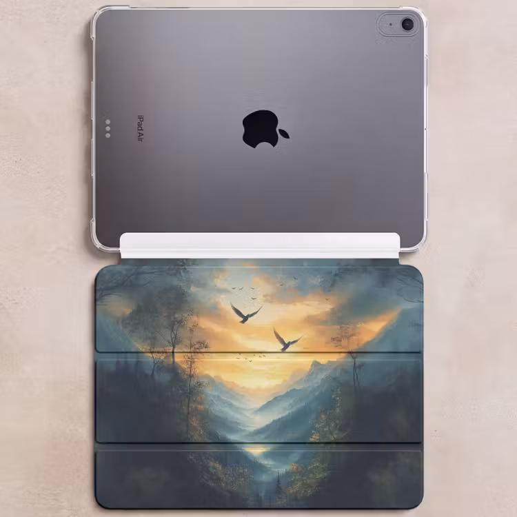 iPad hoes - Vogels - Zon - Bomen - Groen — 6