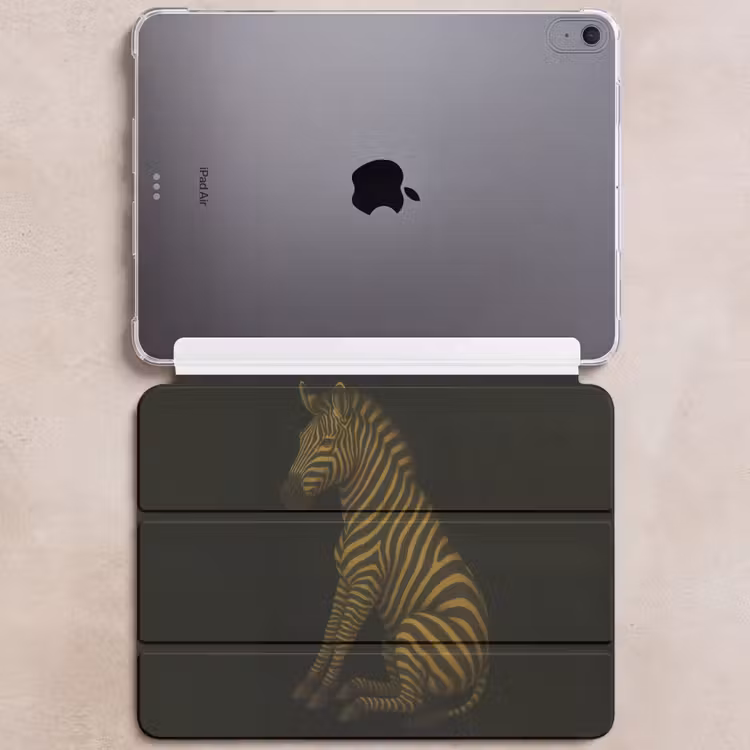 iPad hoes - Zebra - Strepen - Goud — 6