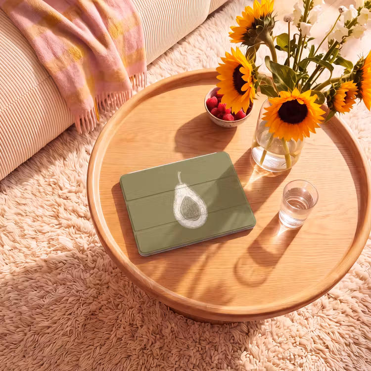 iPad hoes - Avocado - Minimalistisch - Illustratie - Groen — 2