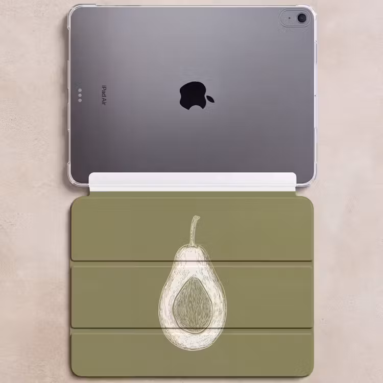 iPad hoes - Avocado - Minimalistisch - Illustratie - Groen — 6