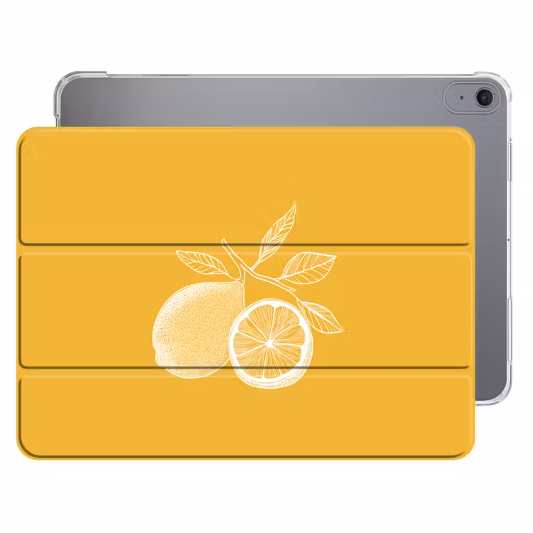 iPad hoes - Citroenen - Illustratie - Minimalistisch - Geel — 1