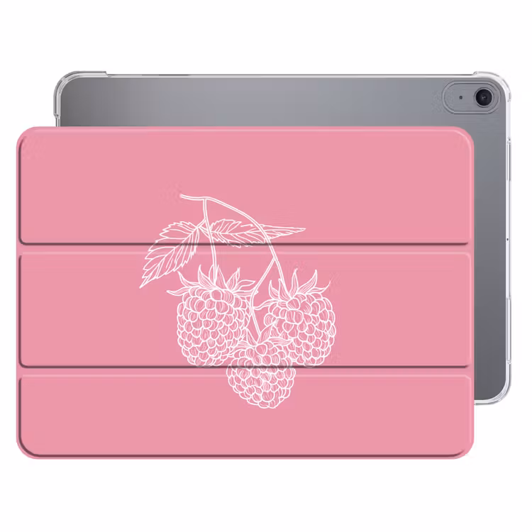 iPad hoes - Frambozen - Steel - Getekend - Roze — 1