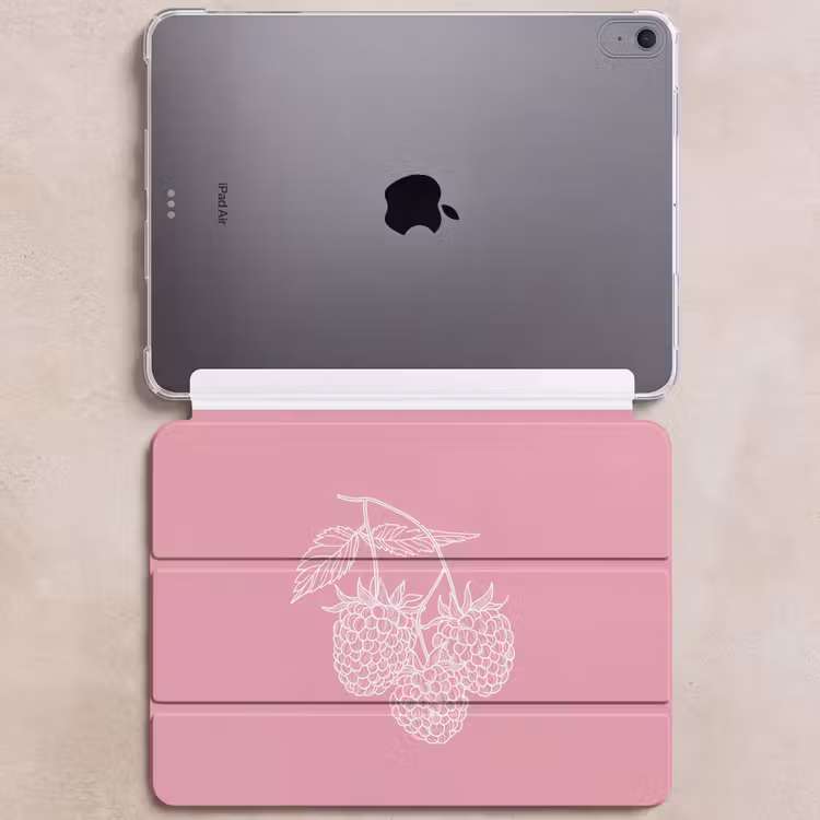 iPad hoes - Frambozen - Steel - Getekend - Roze — 6