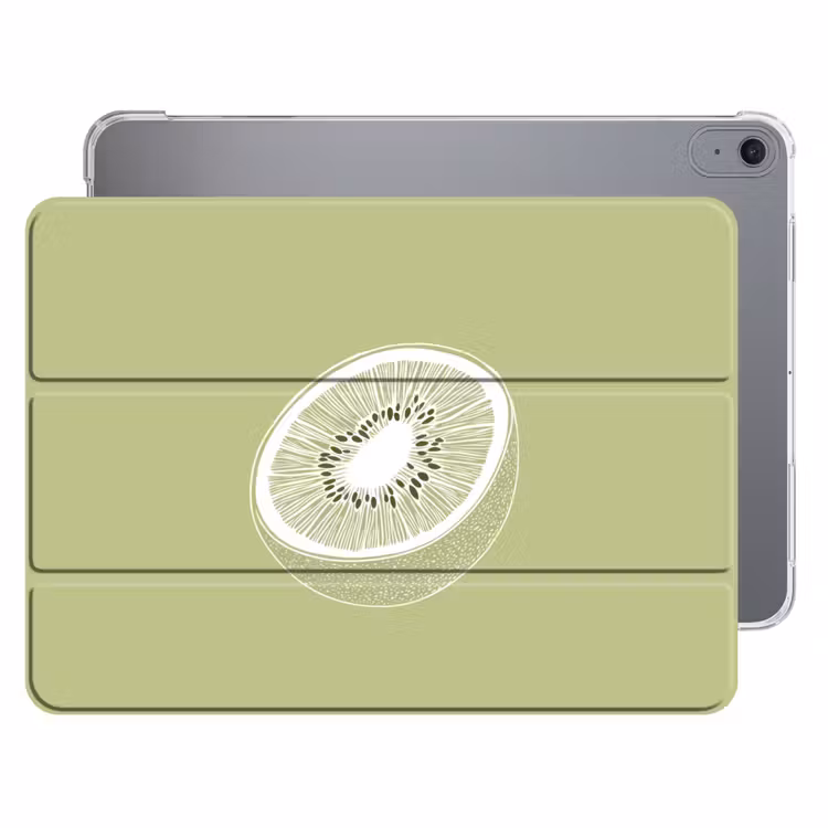 iPad hoes - Kiwi - Lijntekening - Minimalistisch - Groen — 1