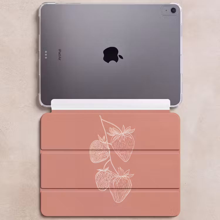 iPad hoes - Minimalistisch - Illustratie - Aardbei - Tak — 6