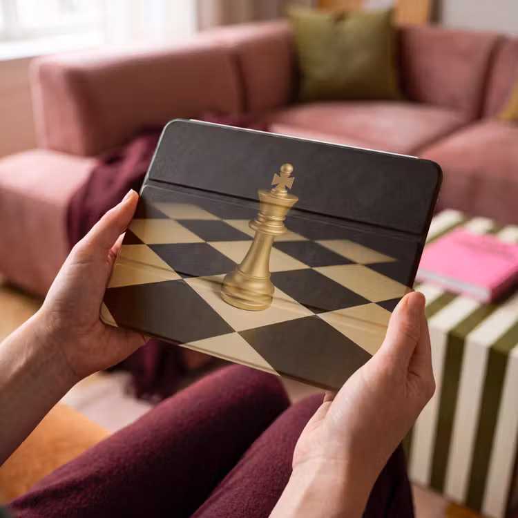 iPad hoes - Schaakstuk - Koning - Schaakbord - Geblokt — 4