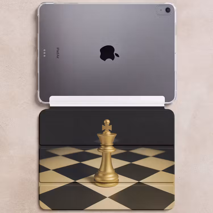 iPad hoes - Schaakstuk - Koning - Schaakbord - Geblokt — 6