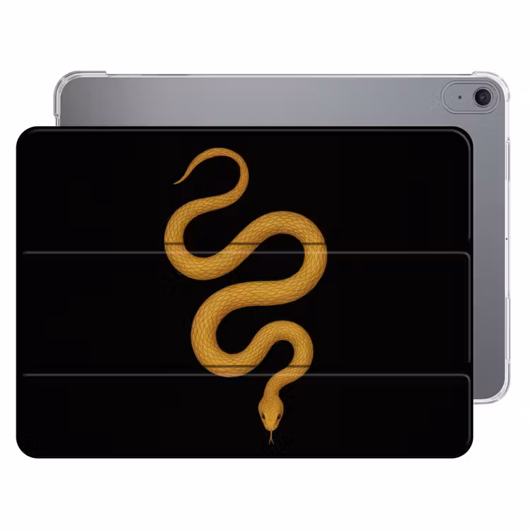 iPad hoes - Slang - Minimalistisch - Goud — 1
