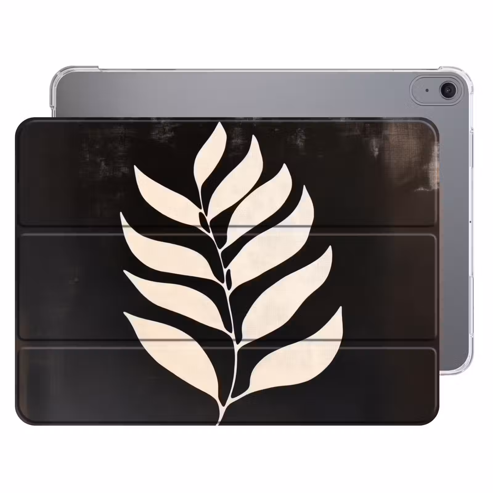 iPad hoes - Blad - Wit - Minimalistisch — 1
