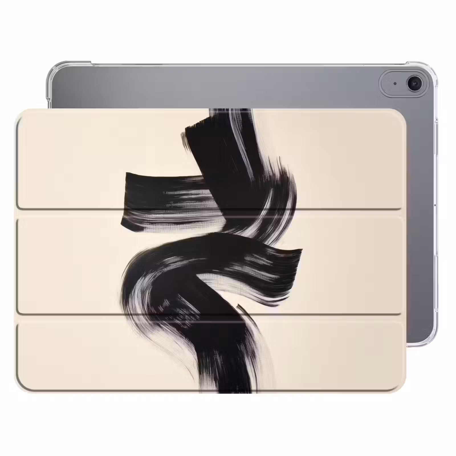 iPad hoes - Strepen - Zwart - Abstract — 1